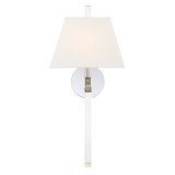 Sconces Single Candle by Crystorama ( 60 | REN-261-PN Renee ) 
