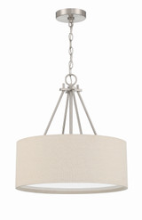 Pendants Drum Shade by Craftmade ( 46 | 56593-BNK Duke ) 
