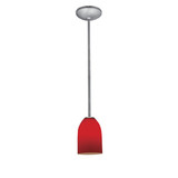 Mini Pendants Glass Down by Access ( 18 | 28012-1R-BS/RED Champagne ) 
