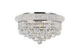 Flush Mounts Drum Shade by CWI Lighting ( 401 | 8001C20C Empire ) 