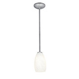Mini Pendants Glass Down by Access ( 18 | 28012-1R-BS/WHST Champagne ) 
