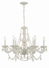 Mid. Chandeliers Candle by Crystorama ( 60 | 5026-AW-CL-MWP Paris Market ) 