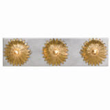 Bathroom Fixtures Three Lights by Crystorama ( 60 | 503-GA-SA Broche ) 