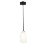 Mini Pendants Glass Down by Access ( 18 | 28012-1R-ORB/WHST Champagne ) 