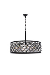 Pendants Drum Shade by Elegant Lighting ( 173 | 1214D32MB-SS/RC Madison ) 