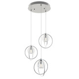 Pendants Multi-port/Cascade by AFX Lighting ( 162 | JAMP12MBSNRND3 Jamie ) 