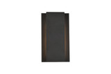 Exterior Wall Mt./Flush by Elegant Lighting ( 173 | LDOD4033BK Raine ) 