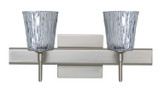 Bathroom Fixtures Two Lights by Besa ( 74 | 2SW-5125SF-SN-SQ Nico ) 