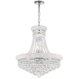 Mini Chandeliers Glass Shade by CWI Lighting ( 401 | 8001P20C Empire ) 