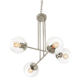 Mid. Chandeliers Glass Down by AFX Lighting ( 162 | JAMP25MBSN Jamie ) 