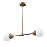 Linear/Island 2 Light Bar by Acclaim Lighting ( 106 | IN21224RB Portsmith ) 