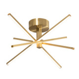 Semi-Flush Mts. Geometric/Linear by AFX Lighting ( 162 | JAXF2020L30D1SB Jaxx ) 
