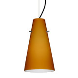 Mini Pendants Glass Down by Besa ( 74 | 1KX-412480-LED-BK Besa Cierro Cable Pendant ) 
