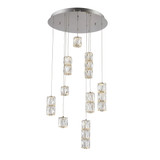 Pendants Glass Down by Elegant Lighting ( 173 | 3500D9C Polaris ) 