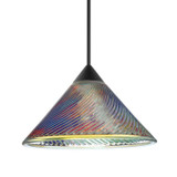 Mini Pendants Glass Down by Besa ( 74 | 1XC-550493-BK Besa Kona Pendant ) 