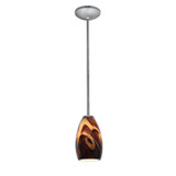 Mini Pendants Glass Down by Access ( 18 | 28012-3R-BS/ICA Champagne ) 