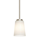 Mini Pendants Glass Down by AFX Lighting ( 162 | JNNP05MBSN Joanna ) 