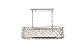 Linear/Island Drum Shade by Elegant Lighting ( 173 | 1216G40PN/RC Madison ) 