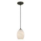 Mini Pendants Cable by Access ( 18 | 28023-1C-ORB/WHTFB Brandy FireBird ) 