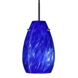 Mini Pendants Glass Down by Besa ( 74 | 1JC-412686-LED-BK Besa Pera 9 Pendant ) 