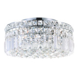 Flush Mounts Drum Shade by CWI Lighting ( 401 | 8005C12C-R Colosseum ) 