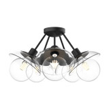 Semi-Flush Mts. Cage by Alora ( 452 | SF517220MBCL Francesca ) 