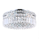 Flush Mounts Drum Shade by CWI Lighting ( 401 | 8005C14C-R Colosseum ) 