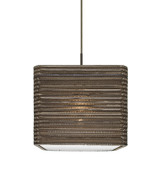 Multi-Systems Line Voltage Pendants by Besa ( 74 | 1JT-KIRK12-LED-BR Kirk 12 ) 