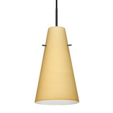 Mini Pendants Glass Down by Besa ( 74 | 1JT-4124VM-LED-BK Besa Cierro Pendant ) 
