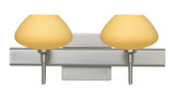 Bathroom Fixtures Two Lights by Besa ( 74 | 2SW-5410VM-SN-SQ Peri ) 