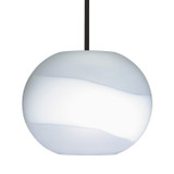 Mini Pendants Glass Down by Besa ( 74 | 1TT-477699-BK Besa Luna Stem Pendant ) 