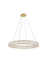 Mid. Chandeliers Ring/Halo by Elegant Lighting ( 173 | 3503D31G Monroe ) 
