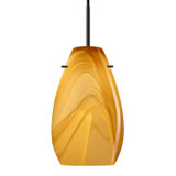 Mini Pendants Glass Down by Besa ( 74 | 1JC-4126HN-BK Besa Pera 9 Pendant ) 