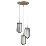 Mini Pendants 3 Light Cluster by Acclaim Lighting ( 106 | IN31501AB Reece ) 