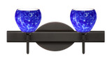 Bathroom Fixtures Two Lights by Besa ( 74 | 2SW-560586-BR Tay Tay ) 