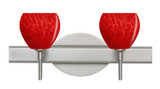 Bathroom Fixtures Two Lights by Besa ( 74 | 2SW-5605RC-SN Besa Tay Tay Vanity ) 