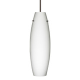 Mini Pendants Glass Down by Besa ( 74 | 1JC-412707-BR Besa Suzi 18 Pendant ) 