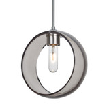 Mini Pendants Glass Down by Besa ( 74 | 1JC-MANASM-SN-NI Besa Mana Pendant ) 