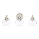 Bathroom Fixtures Three Lights by Capital Lighting ( 65 | 121131PN-426 Mid Century ) 