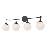 Bathroom Fixtures Four Lights by Alora ( 452 | VL505136MBOP Nouveau ) 