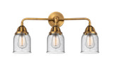 Bathroom Fixtures Three Lights by Innovations ( 405 | 288-3W-BB-G54 Nouveau 2 ) 