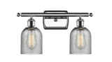 Bathroom Fixtures Two Lights by Innovations ( 405 | 516-2W-PC-G257 Ballston ) 