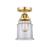 Semi-Flush Mts. Glass Down by Innovations ( 405 | 288-1C-SG-G182 Nouveau 2 ) 