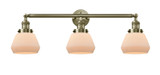 Bathroom Fixtures Three Lights by Innovations ( 405 | 205-AB-G171 Franklin Restoration ) 