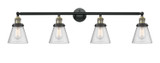 Bathroom Fixtures Four Lights by Innovations ( 405 | 215-BAB-G64-LED Franklin Restoration ) 
