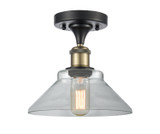Semi-Flush Mts. Cage by Innovations ( 405 | 516-1C-BAB-G132-LED Ballston ) 