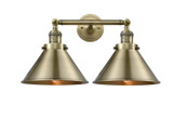 Bathroom Fixtures Two Lights by Innovations ( 405 | 208-AB-M10-AB Franklin Restoration ) 