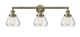 Bathroom Fixtures Three Lights by Innovations ( 405 | 205-AB-G172 Franklin Restoration ) 