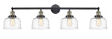 Bathroom Fixtures Four Lights by Innovations ( 405 | 215-BAB-G713-LED Franklin Restoration ) 