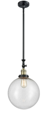 Mini Pendants Glass Down by Innovations ( 405 | 206-BAB-G204-12-LED Franklin Restoration ) 